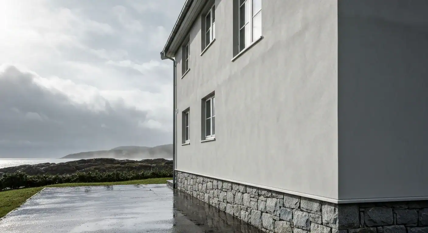 Puss av fasade: Beskytt huset mot vær og vind - Featured Image