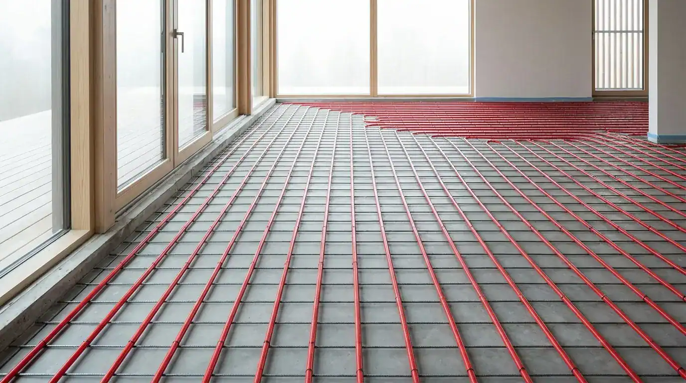 Vannbåren varme i betonggulv: En guide til komfort og energiøkonomi - Featured Image