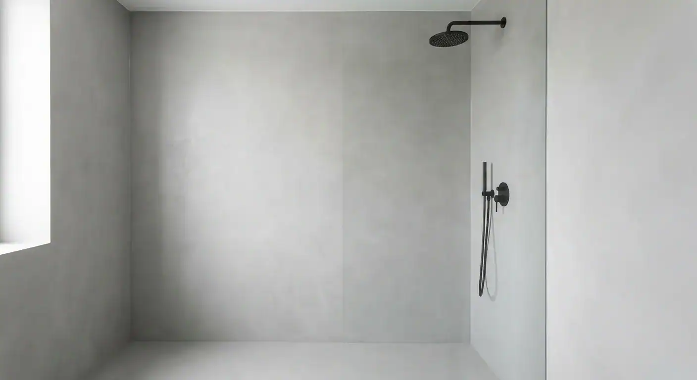 Microcement på bad og gulv: Et moderne alternativ til tradisjonelle fliser - Featured Image
