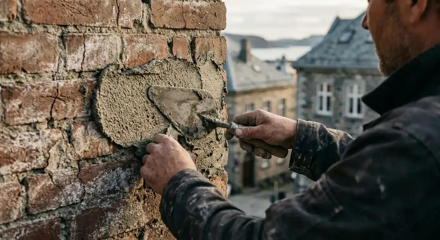 Fasaderehabilitering i Bergen: Den komplette guiden til vedlikehold og pussing av murfasader - Featured Image